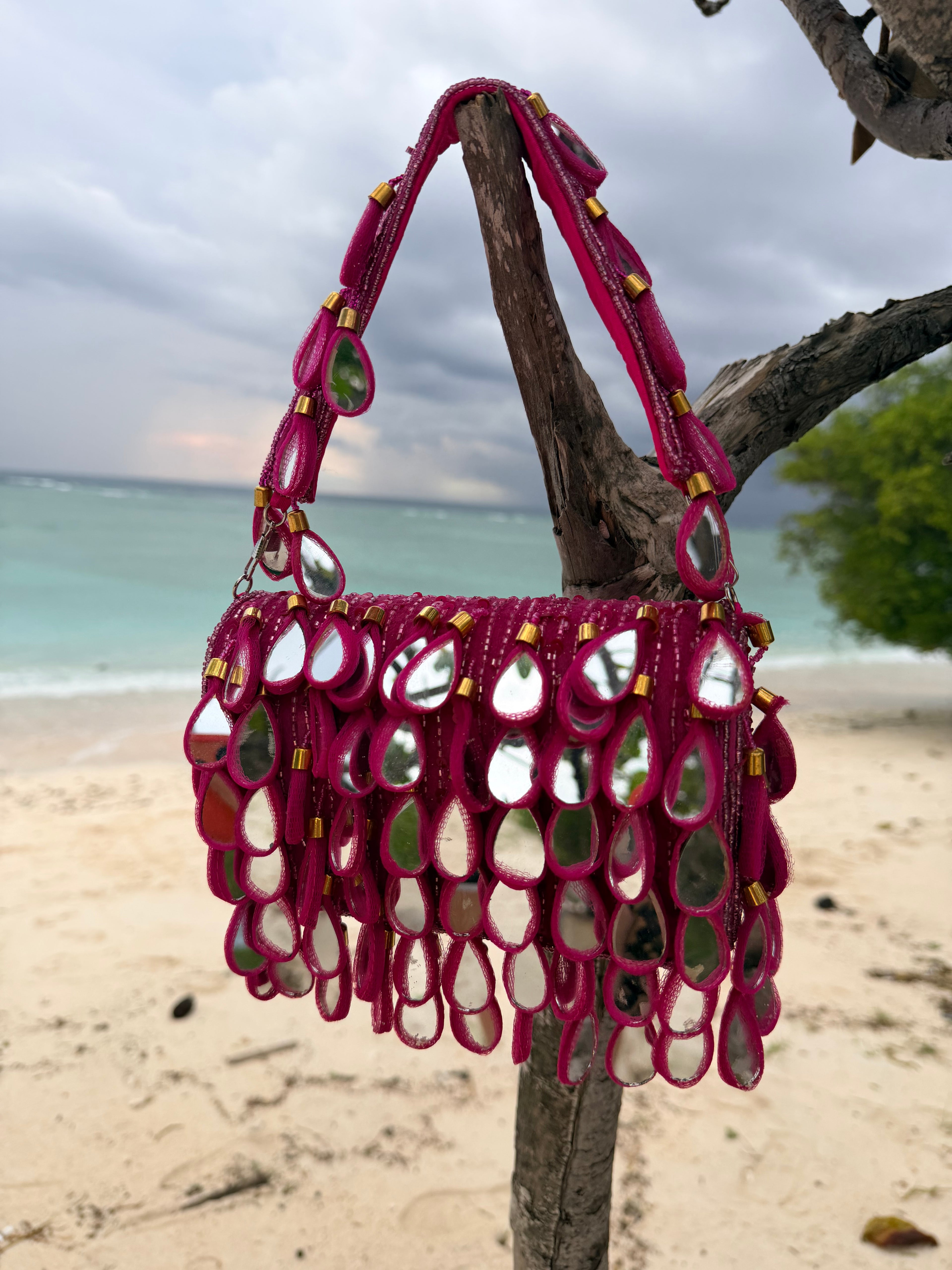 Raia Mirror Bag -Pink