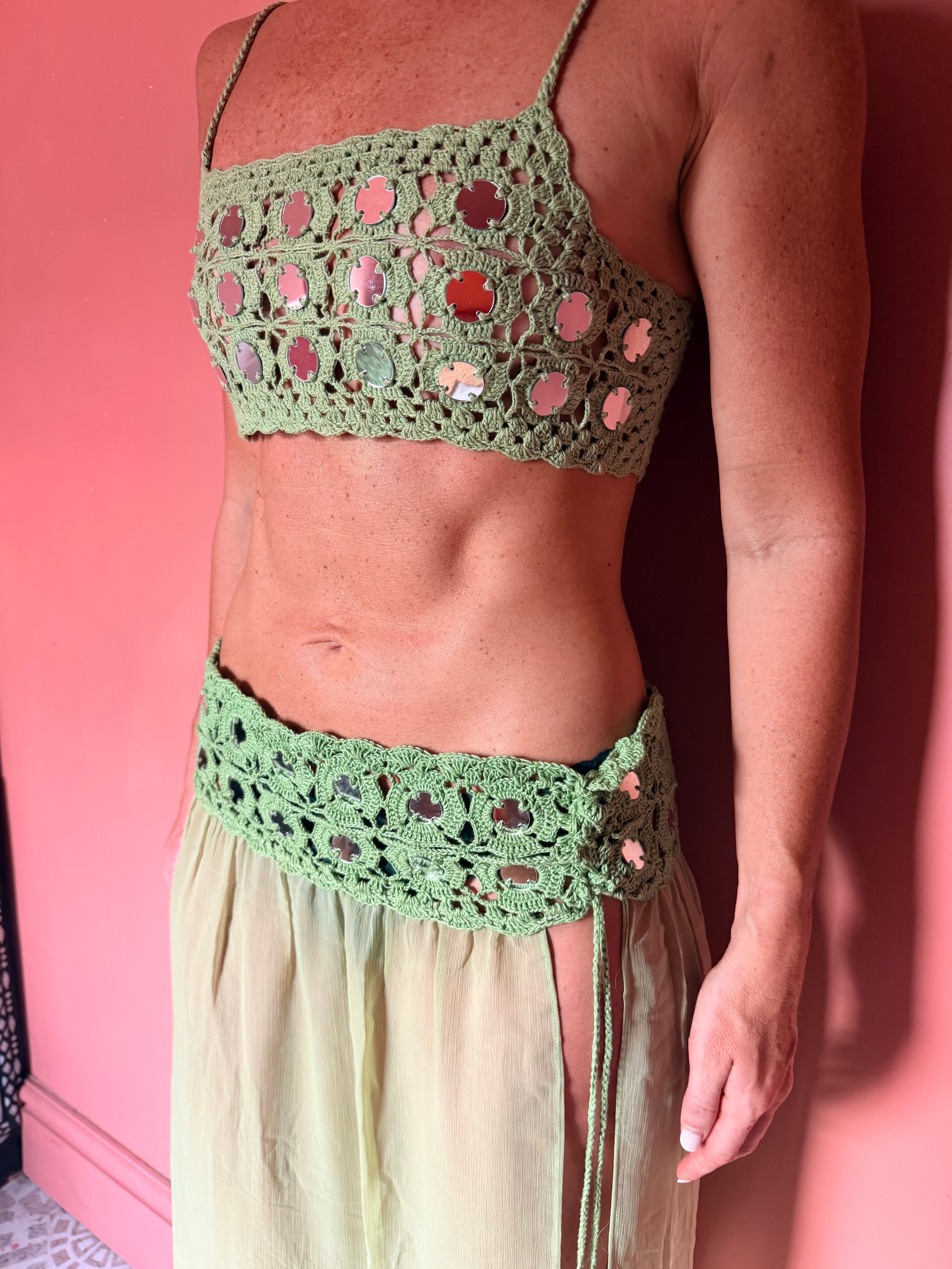 Green Paradise Maxi Co Ord