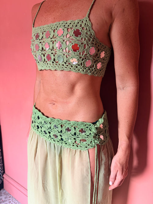 Green Paradise Maxi Co Ord