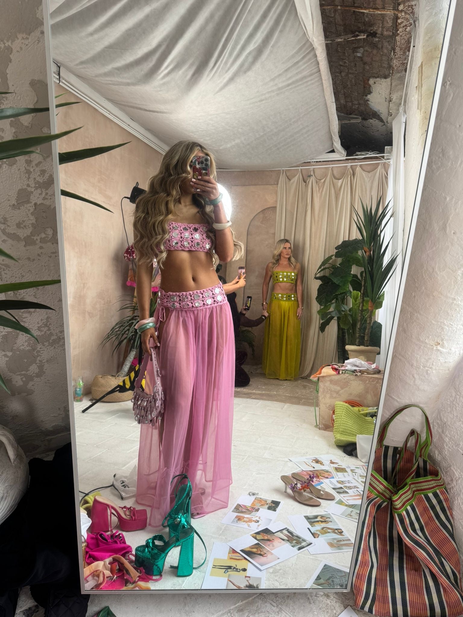 Pink Paradise Maxi Co Ord