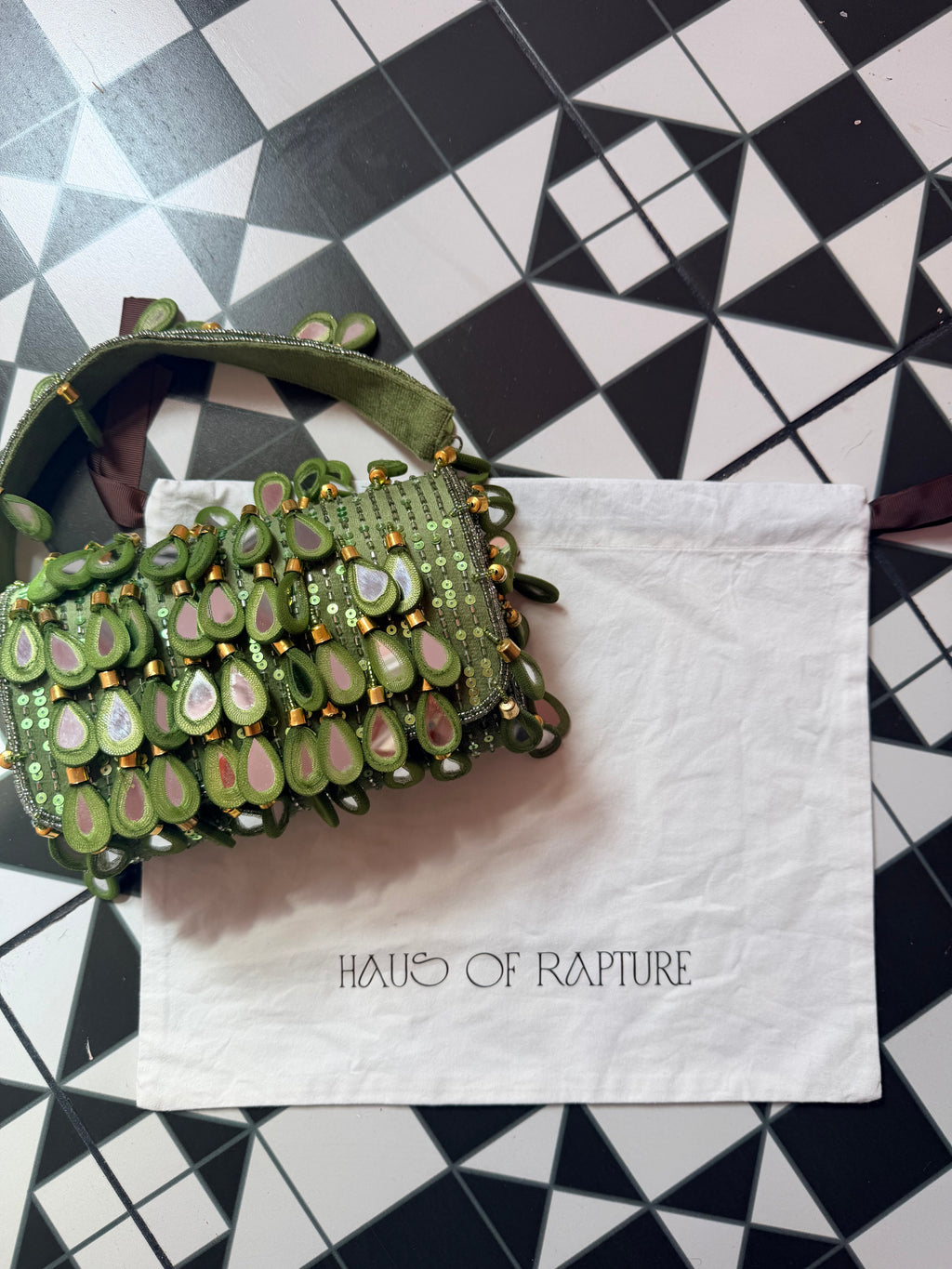Raia Mirror Bag -Green