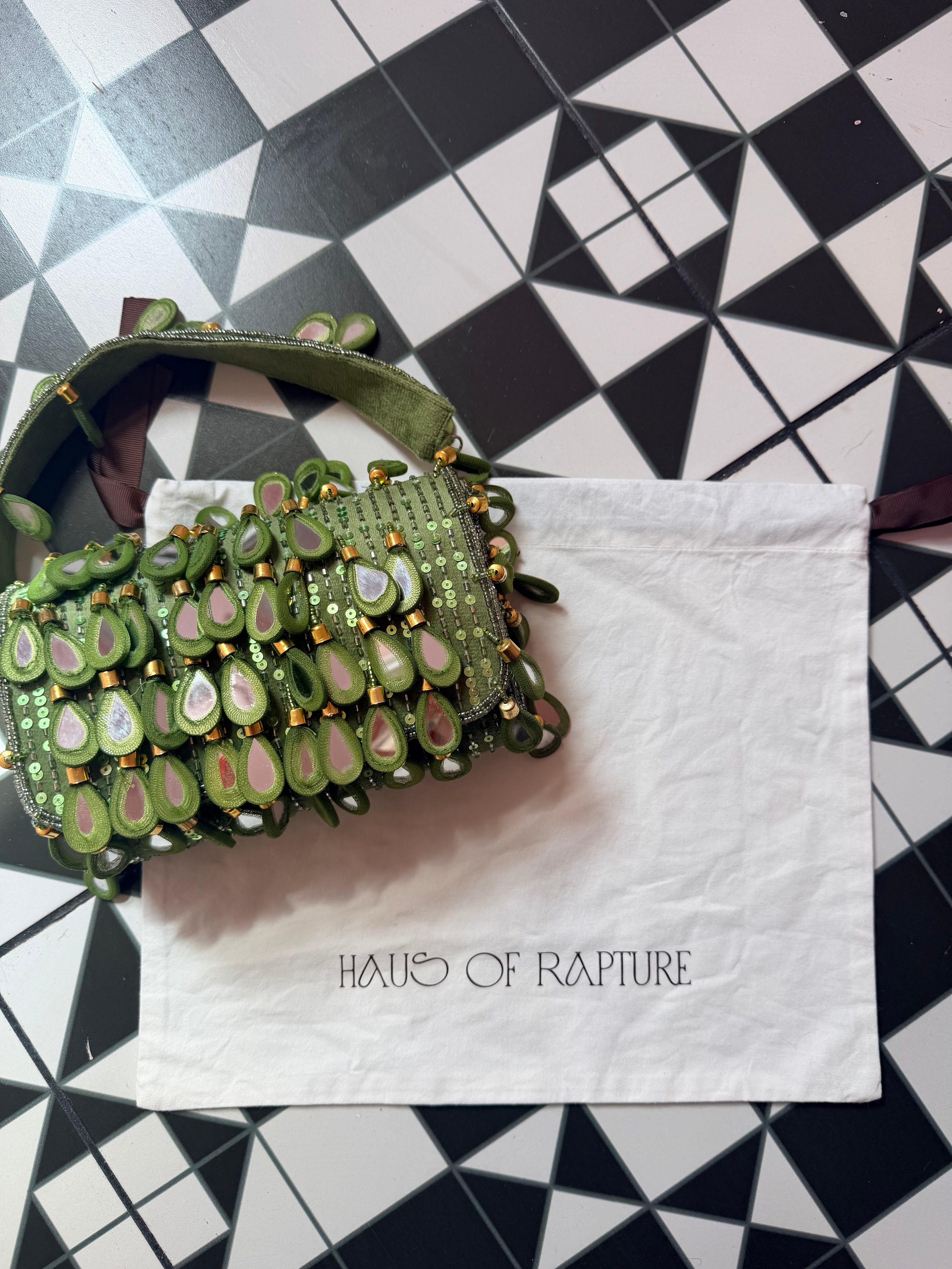 Raia Mirror Bag -Green
